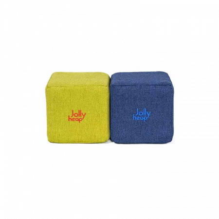 Cuburi Magnetice pentru construit, JollyHeap PARTY, 500 cuburi - 4 forme, Diverse Culori [1]