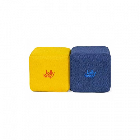 Cuburi Magnetice pentru construit, JollyHeap FUN, 300 cuburi - 4 forme, Diverse Culori [1]