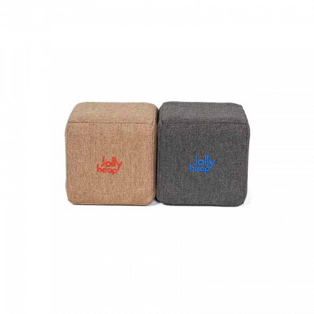 Cuburi Magnetice pentru construit, JollyHeap Pixi, 12 cuburi, Bej-Gri Inchis [0]