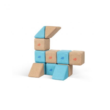 Cuburi Magnetice pentru construit, JollyHeap PIXI, 12 cuburi, Diverse Culori [8]