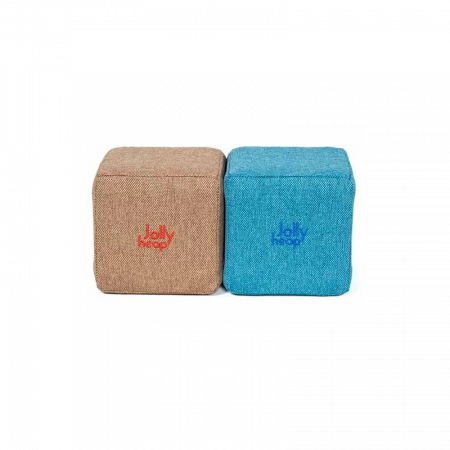 Cuburi magnetice JollyHeap® - Cuburi Magnetice pentru construit, JollyHeap PIXI, 12 cuburi, Diverse Culori