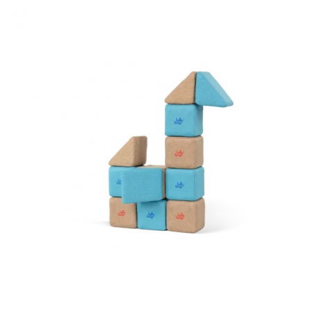 Cuburi Magnetice pentru construit, JollyHeap PIXI, 12 cuburi, Diverse Culori [7]
