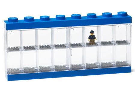 Jucarii copii si jocuri educative - Cutie albastra pentru 16 minifigurine LEGO (40660005)