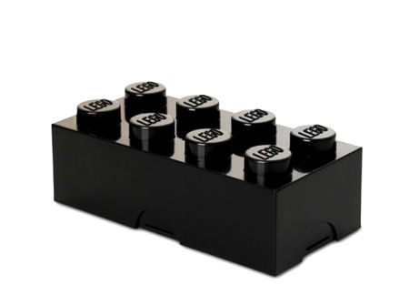 Jucarii copii si jocuri educative - Cutie LEGO pentru sandwich negru (40231733)