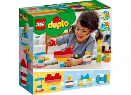 LEGO - LEGO®  DUPLO - Cutie pentru creatii distractive (10909), 80 piese