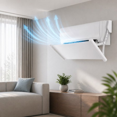 Deflectoare pentru aer conditionat - Deflector aer conditionat protectie curent aer