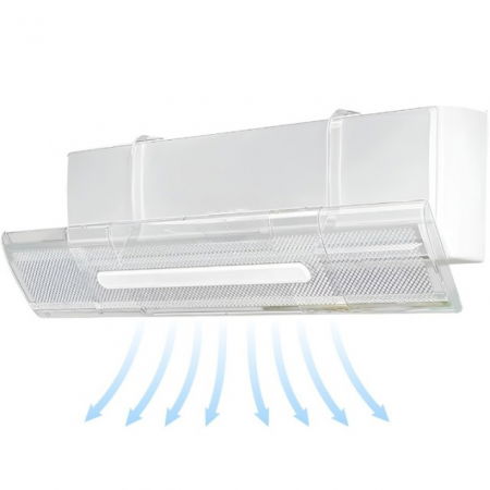 Ingrijire si recuperare adulti - Deflector extensibil pentru aparatul de aer conditionat, Empria, Transparent