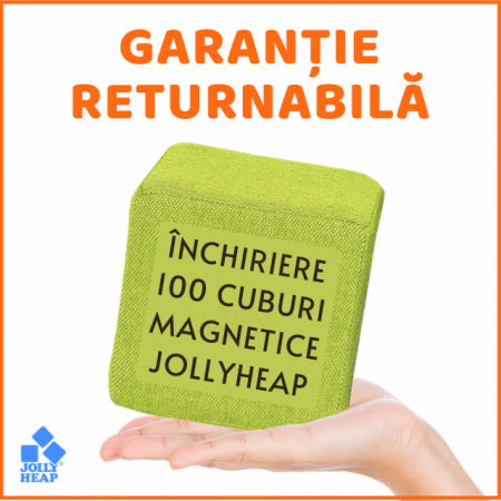 Garantie rambursabila inchiriere cuburi magnetice 100 buc