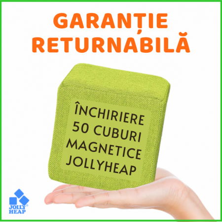 Garantie rambursabila inchiriere cuburi magnetice 50 buc