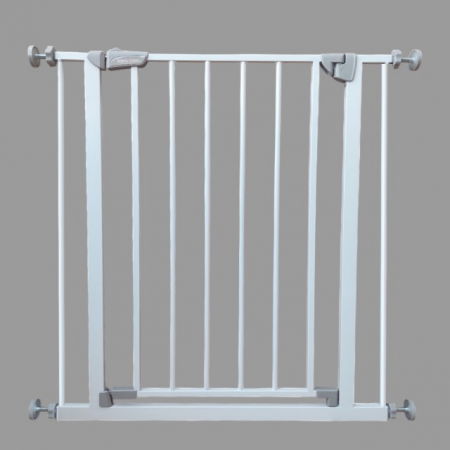 PACHET 3x Poarta Siguranta Copii, 71-77 cm, Montaj Presiune, Alb [10]