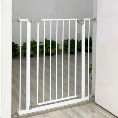 PACHET 3x Poarta Siguranta Copii, 71-77 cm, Montaj Presiune, Alb [8]