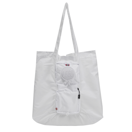 Geanta tote LEGO Signature Brick 1x1 - Alb (20322-0001) [5]