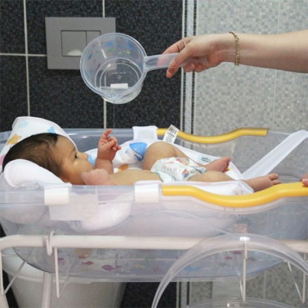 Baia bebelusului - Hamac din spuma pentru cadita Ocean Baby, Diverse culori