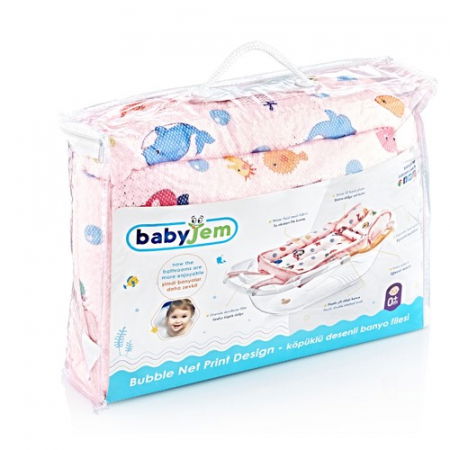 Hamac din spuma pentru cadita Ocean Baby, Roz [7]