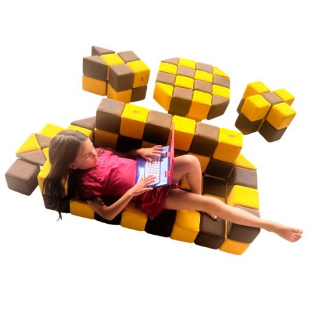 Inchiriaza pentru 10 zile Cuburile Magnetice JollyHeap® – 50 piese [23]