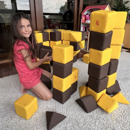 Inchiriaza pentru 10 zile Cuburile Magnetice JollyHeap® – 50 piese [25]