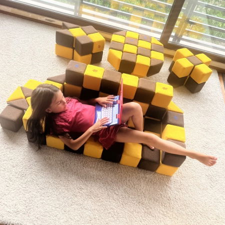 Inchiriaza pentru 10 zile Cuburile Magnetice JollyHeap® – 50 piese [10]