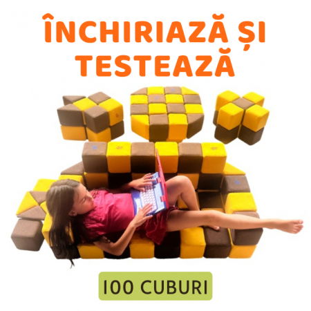 Inchiriaza pentru 10 zile Cuburile Magnetice JollyHeap® – Set 100 Bucati [3]