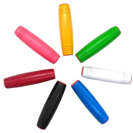 Jucarie antistres Fidget Stick Mokuru din lemn, diverse culori [10]
