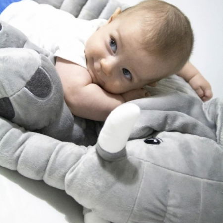 Jucarie din plus elefant Elephant Grey [2]
