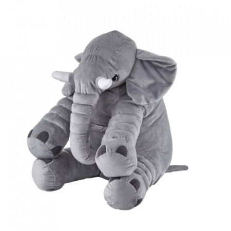 Jucarie din plus elefant Elephant Grey [6]