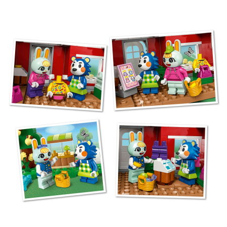 Jucarii copii si jocuri educative -  LEGO®  Animal Crossing - Magazinul de haine detinut de Able Sisters (77055), 322 piese