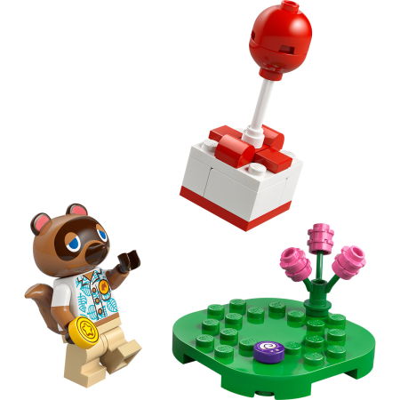 Jucarii copii si jocuri educative - LEGO® Animal Crossing - Tom Nook si un cadou zburator (30731), 33 piese