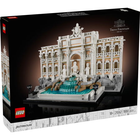 Jucarii copii si jocuri educative -  LEGO®  Architecture - Fantana Trevi (21062), 1880 piese