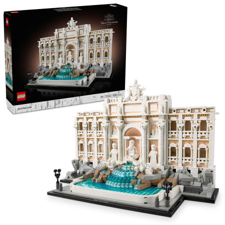 Jucarii copii si jocuri educative -  LEGO®  Architecture - Fantana Trevi (21062), 1880 piese
