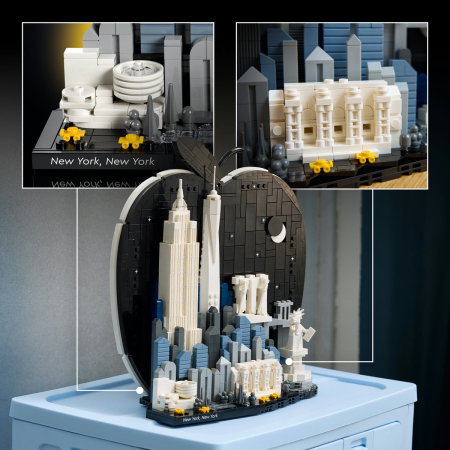LEGO® Architecture - New York City - The Big Apple (21066), 1465 piese [4]