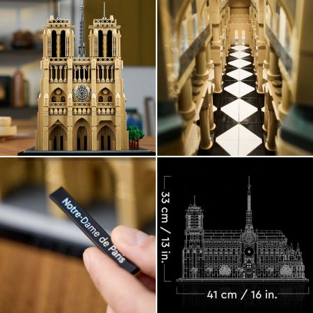 LEGO® Architecture - Notre-Dame de Paris (21061), 4383 piese [9]