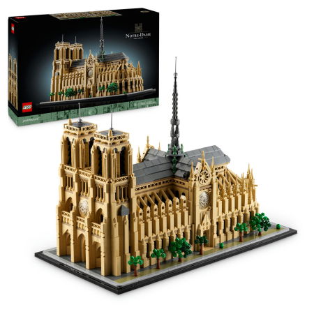 Jucarii copii si jocuri educative -  LEGO®  Architecture - Notre-Dame de Paris (21061), 4383 piese