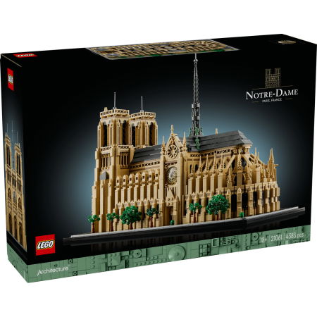 Jucarii copii si jocuri educative -  LEGO®  Architecture - Notre-Dame de Paris (21061), 4383 piese