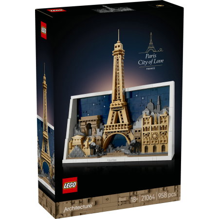 LEGO - LEGO® Architecture - Oraşul iubirii (21064), 958 piese