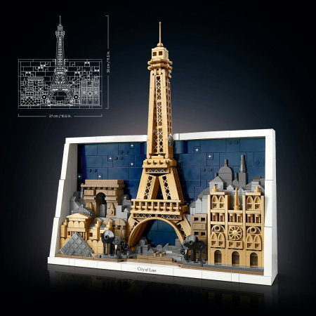 LEGO® Architecture - Oraşul iubirii (21064), 958 piese [5]