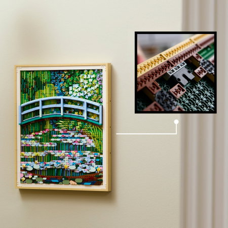 LEGO® Art - Claude Monet - Pod peste lac cu nuferi (31220), 3179 piese [5]