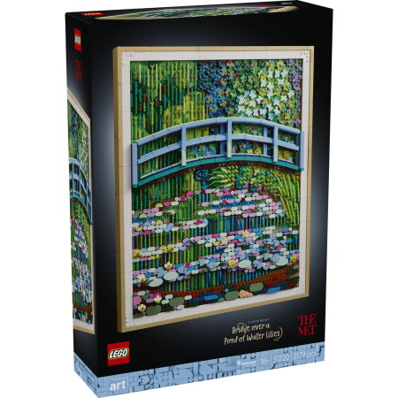 LEGO - LEGO® Art - Claude Monet - Pod peste lac cu nuferi (31220), 3179 piese