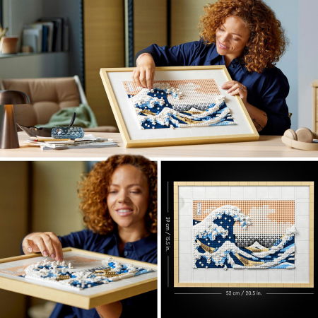  LEGO®  Art - Hokusai – Marele val  (31208), 1810 piese [9]