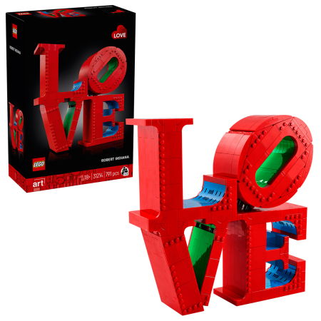 Jucarii copii si jocuri educative -  LEGO®  Art - LOVE (31214), 791 piesa 