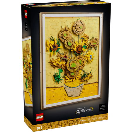 Jucarii copii si jocuri educative -  LEGO®  Art - Vincent van Gogh – Floarea soarelui (31215), 2615 piese
