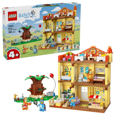 LEGO - LEGO®  Bluey - Casa familiei lui Blue (11203), 382 piese
