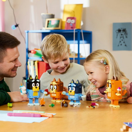 LEGO® Bluey - Familia lui Blue din caramizi (11217), 466 piese [3]