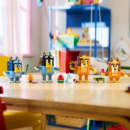 LEGO® Bluey - Familia lui Blue din caramizi (11217), 466 piese [5]
