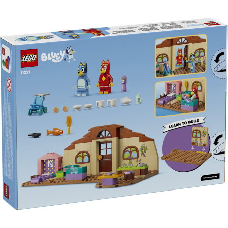 LEGO® Bluey - La scoala cu Rusty si Blue (11221), 106 piese [2]