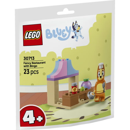 LEGO - LEGO® Bluey - Restaurant de lux cu Bingo (30713), 23 piese
