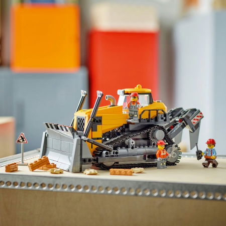 LEGO®  City - Buldozer galben (60466), 682 piese [7]