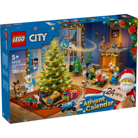 LEGO - LEGO® City Calendar de advent 2025 (60475), 186 piese