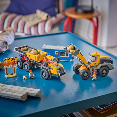 LEGO® City - Camion basculant si incarcator frontal (60494), 1132 piese [5]