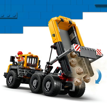 LEGO® City - Camion basculant si incarcator frontal (60494), 1132 piese [6]