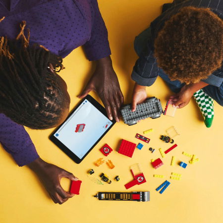  LEGO®  City - Camion de pompieri cu scara (60463), 82 piese [5]